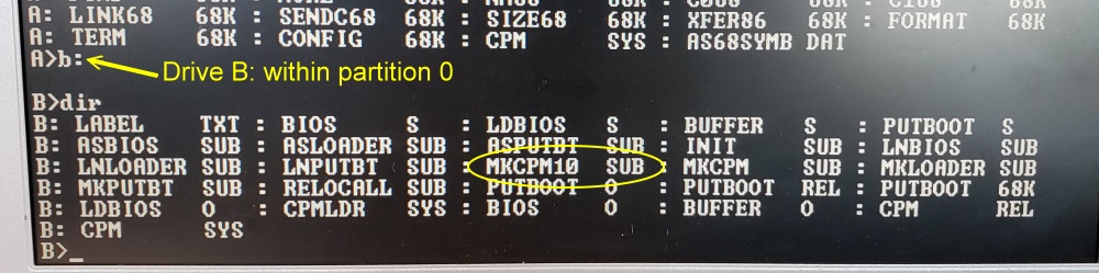 S100 Computers CPM68K Software